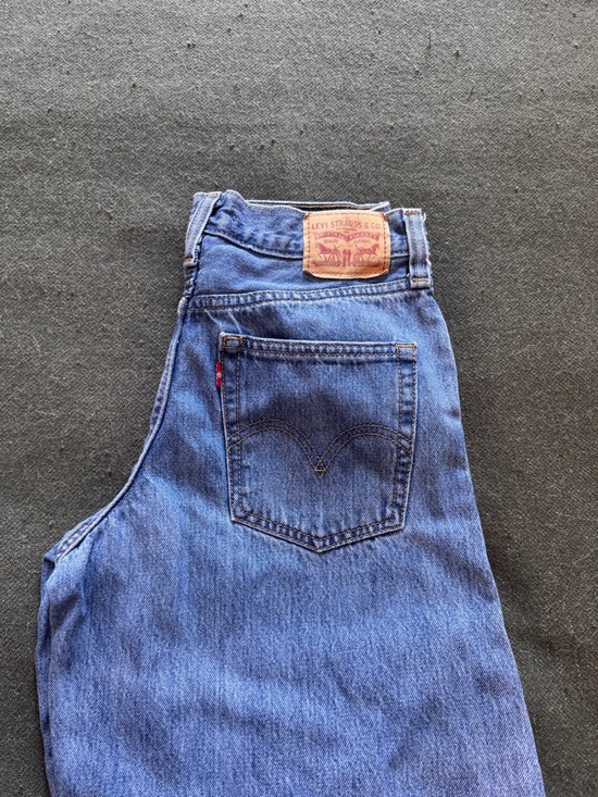 Levi's 94 Baggy Wide Leg Light Blue - Picture 4 of 5